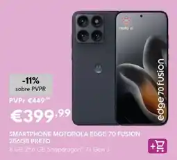 Radio Popular smartphone motorola edge 70 fusion 256gb preto promoção