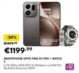 Radio Popular smartphone oppo find x9 pro + watch s promoção