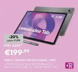 Radio Popular Lenovo Idea Tab + Lenovo Tab Pen promoção
