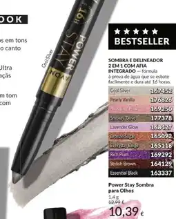 Avon Power Stay Sombra para Olhos promoção