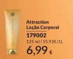 Avon Attraction Loção Corporal promoção