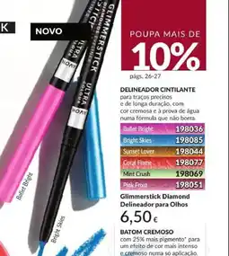 Avon Glimmerstick Diamond Delineador para Olhos promoção