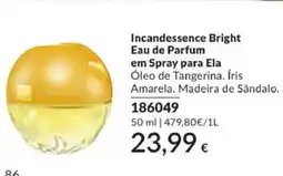 Avon Avon incandessence bright eau de parfum em spray para ela promoção