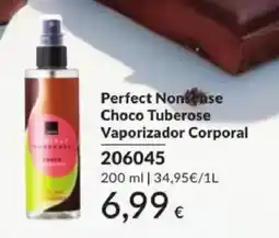 Avon perfect nonsense choco tuberose vaporizador corporal promoção