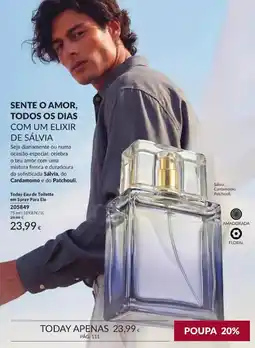 Avon Today eau de toilette em spray para ele promoção