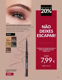 Avon Gimmerstick Delineador de Sobrancelhas Micro promoção