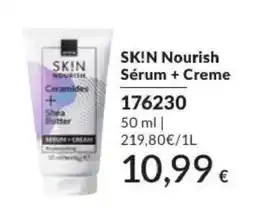 Avon skin nourish sérum + creme promoção