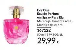 Avon eve one eau de parfum em spray para ela promoção