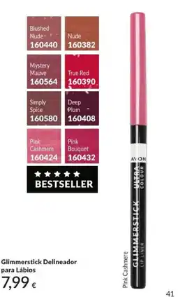 Avon Avon Glimmerstick Delineador para Lábios promoção