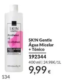 Avon skin gentle água micelar + tônico promoção