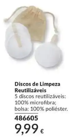 Avon Discos de limpeza reutilizáveis promoção