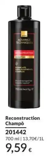 Avon Advance Techniques Reconstruction Champô promoção
