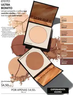 Avon Ultra Pó Compacto promoção