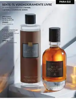 Avon Avon wild country eau de toilette em spray para ele promoção