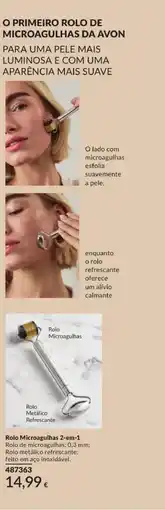 Avon Rolo microagulhas 2-em-1 da avon promoção