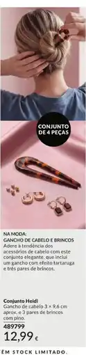 Avon Conjunto Heidi promoção