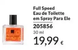 Avon full speed eau de toilette em spray para ele promoção