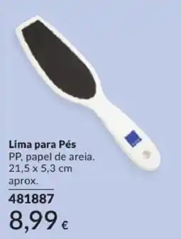 Avon Lima para Pés promoção