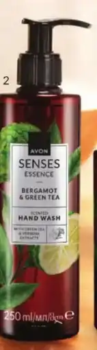 Avon Avon Senses Essence Bergamota & Chá Verde Sabonete Líquido promoção