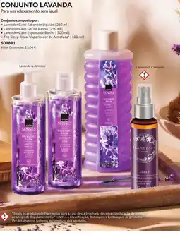 Avon Conjunto lavanda avon senses promoção