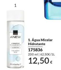 Avon Avon anew água micelar hidratante promoção