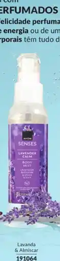Avon Avon senses lavender calm body mist promoção