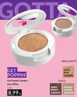 Avon get poppin' sombra para olhos promoção