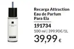 Avon Recarga Attraction Eau de Parfum Para Ela promoção