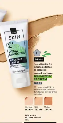 Avon Avon skin bb cream mattify promoção