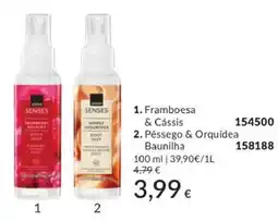 Avon Avon senses body mist promoção