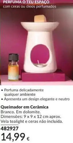Avon Queimador em Cerâmica promoção