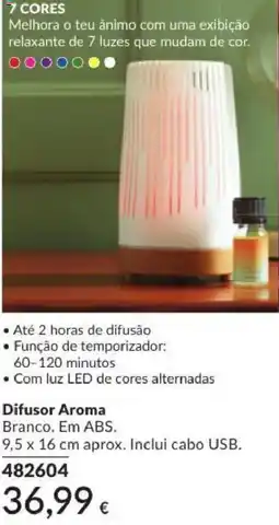 Avon Difusor Aroma Branco promoção