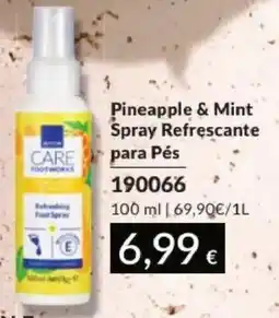 Avon care footworks spray refrescante para pés promoção