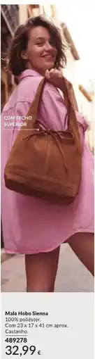 Avon Mala Hobo Sienna promoção