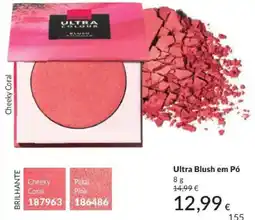 Avon Ultra Blush em Pó promoção