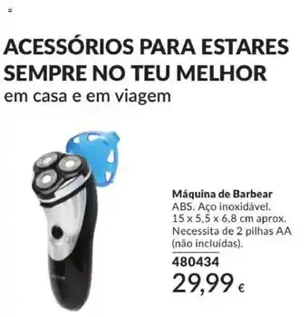 Avon Máquina de Barbear promoção