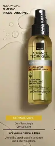 Avon ulti,ate shine cuidado em spray iluminador promoção