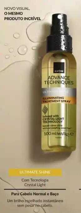 Ulti,ate shine cuidado em spray iluminador