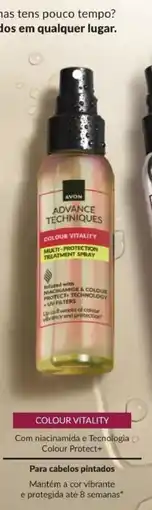 Avon Colour vitality multi-protecao cuidado em spray promoção