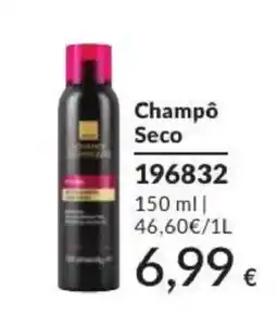 Avon Champô Seco promoção