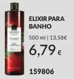 Avon senses elixir para banho promoção