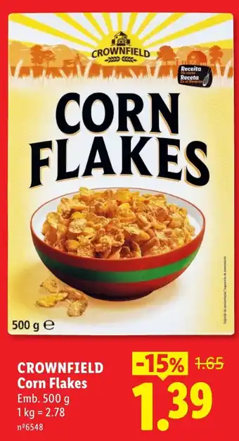 Crownfield corn flakes