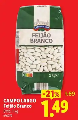 Lidl campo largo feijão branco promoção