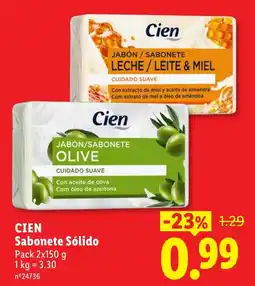 Lidl Cien Sabonete Sólido promoção