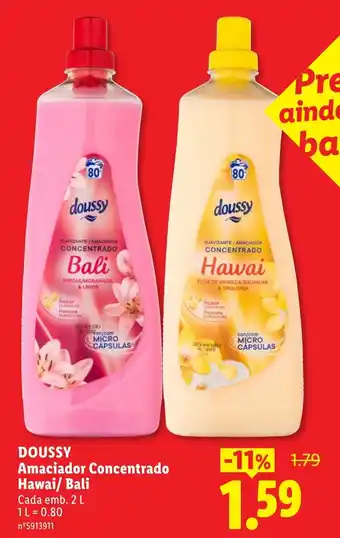 Doussy Amaciador Concentrado Hawaii/Bali
