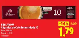 Lidl bellarom cápsulas de café intensidade 10 promoção