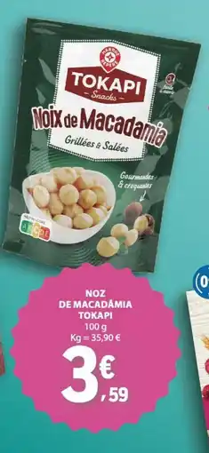 E.Leclerc Noz de macadâmia tokapi promoção