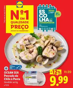 Lidl Ocean Sea Pescada do Chile à Posta promoção