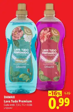 Lidl Damax Lava Tudo Premium promoção