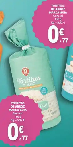 E.Leclerc Tortitas de arroz marca guia promoção